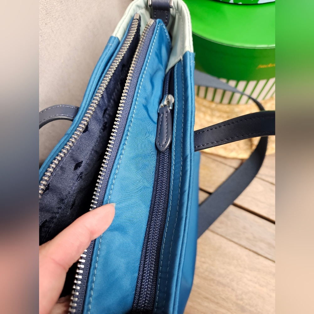 Kate Spade Crossbody Tote Dark Peacock - Picture 5 of 12
